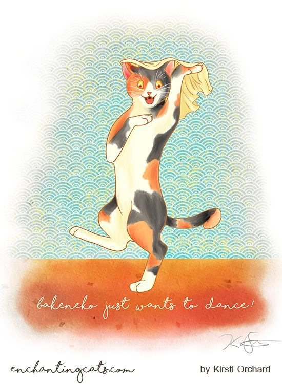 Bakeneko just wants to dance!