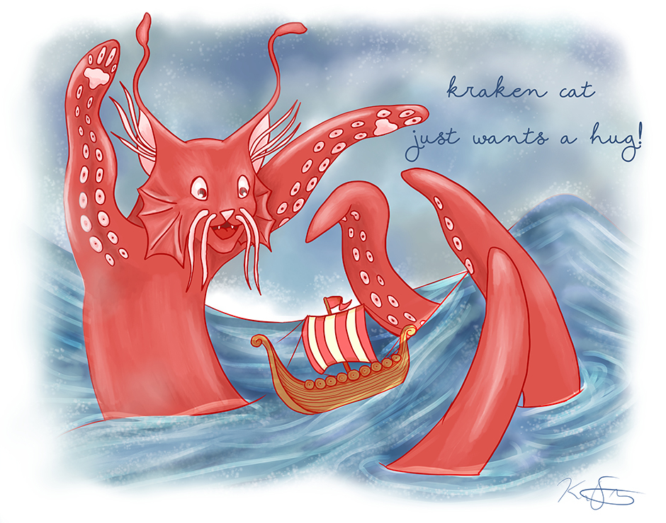 You're kraken me up! 